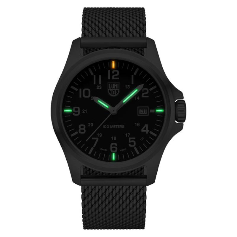 Luminox G Steel Black Tritium Watch