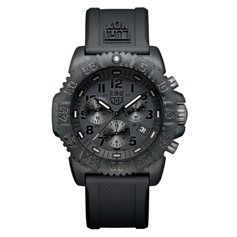 Luminox Navy SEAL Colormark Blackout Chronograph