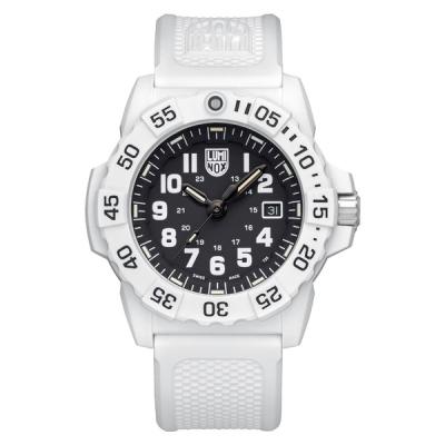 Luminox Navy SEAL Arctic White Black Dial Military